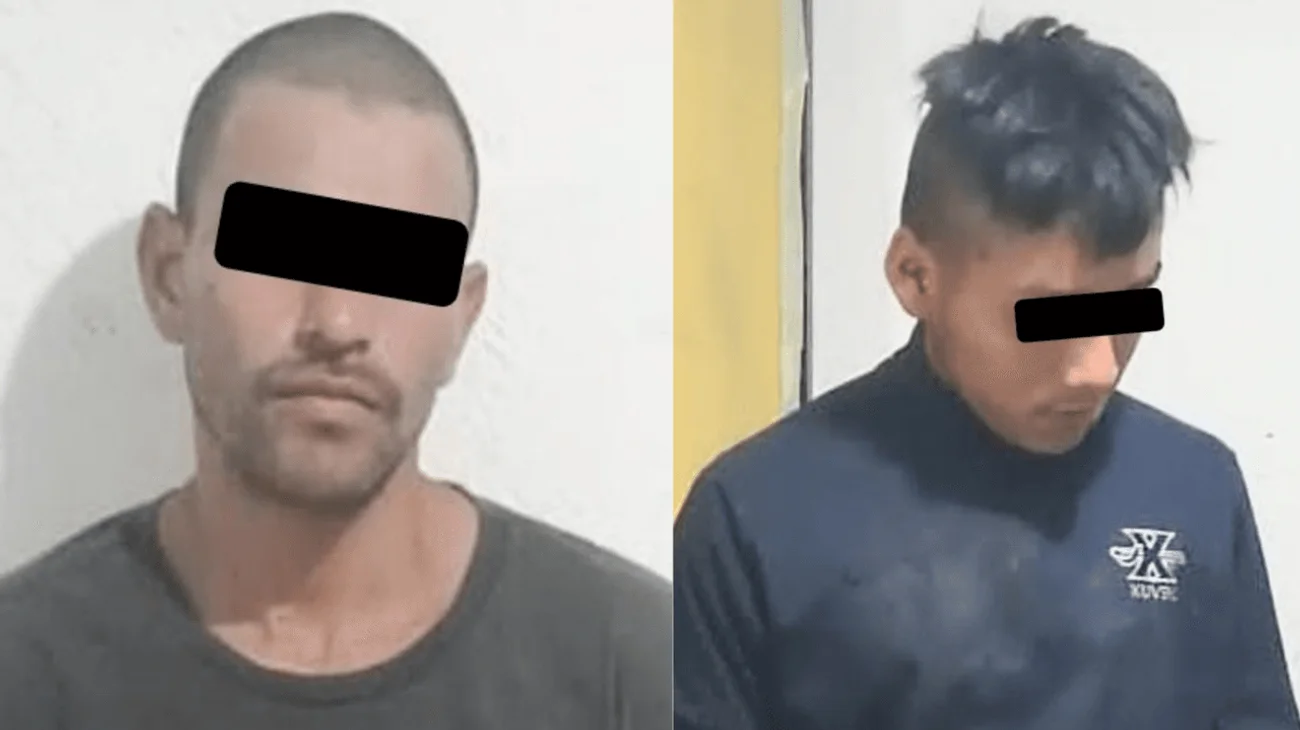 Detienen a 2 hombres en posesión de camioneta robada