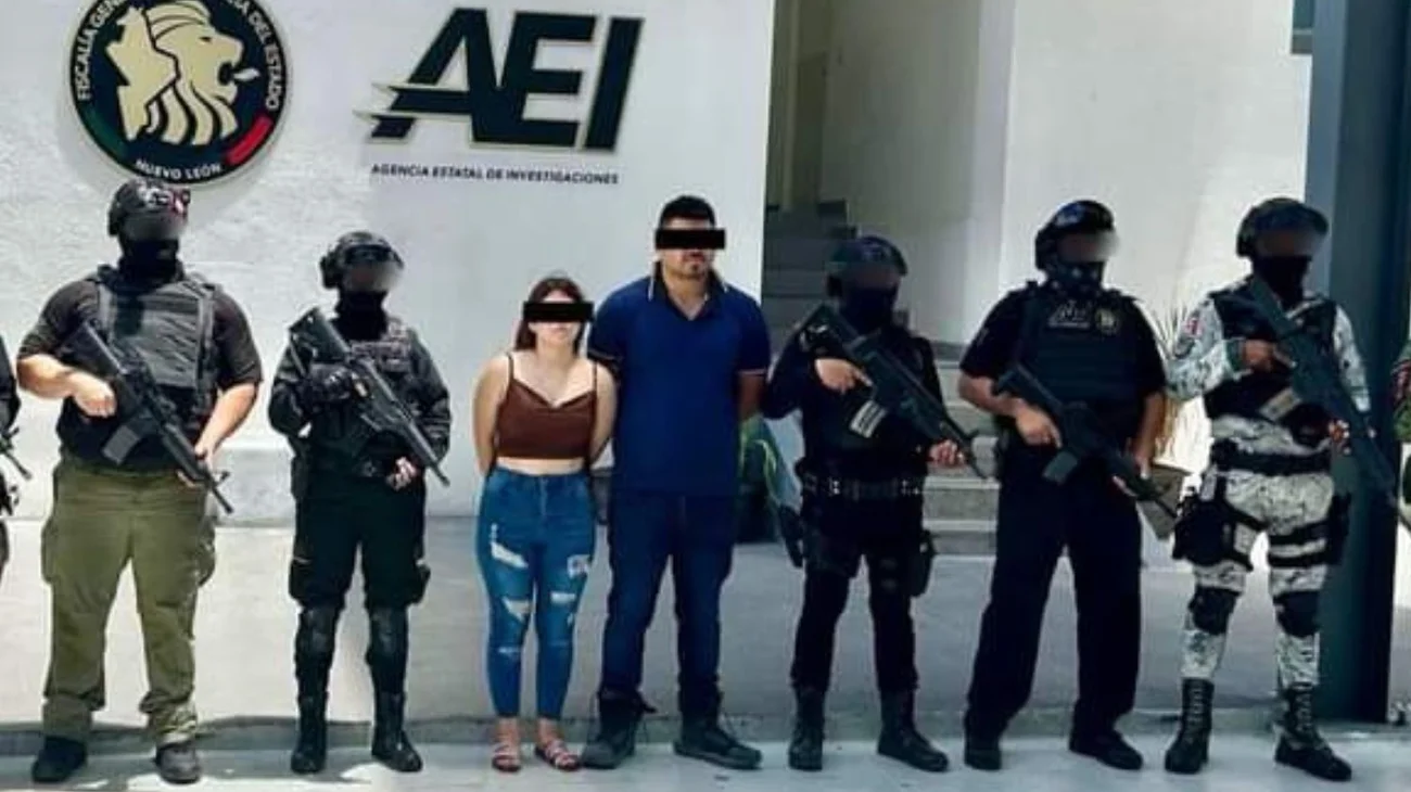 Cae pareja de un grupo criminal que opera en China, NL