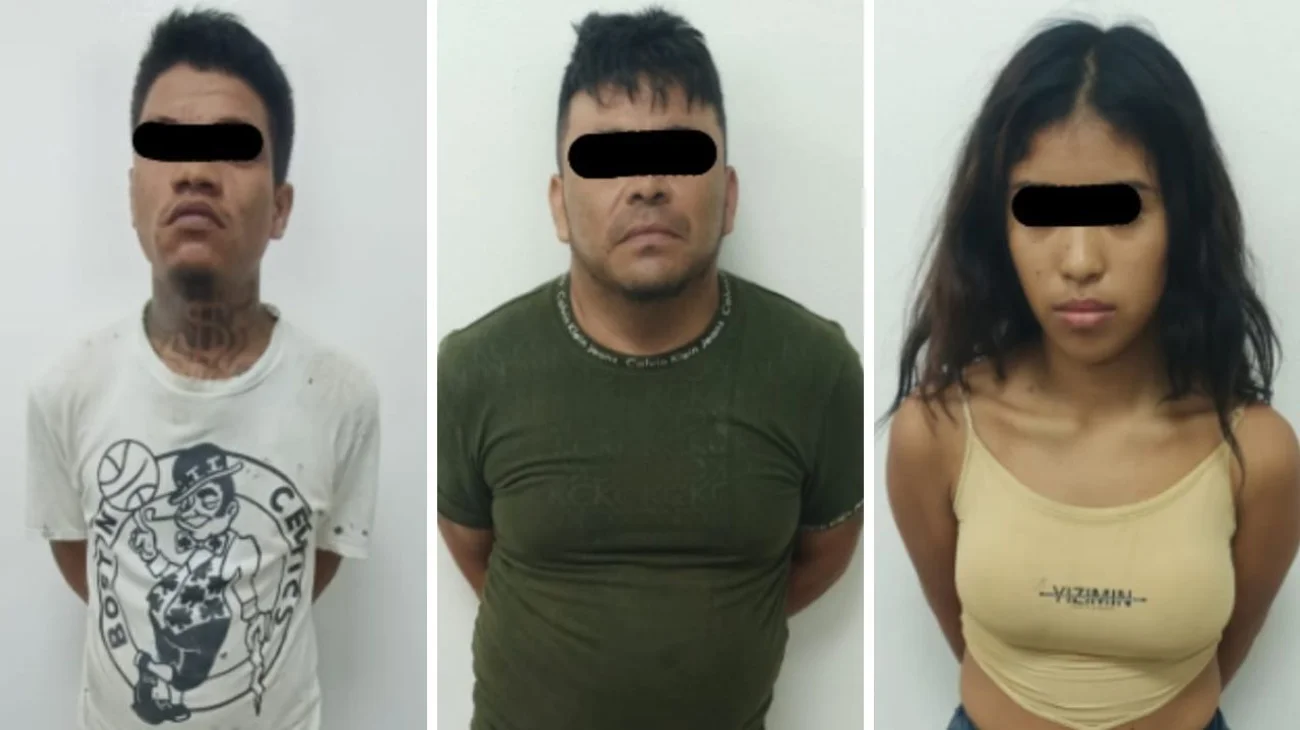 Detiene la Policía de Escobedo a tres con droga