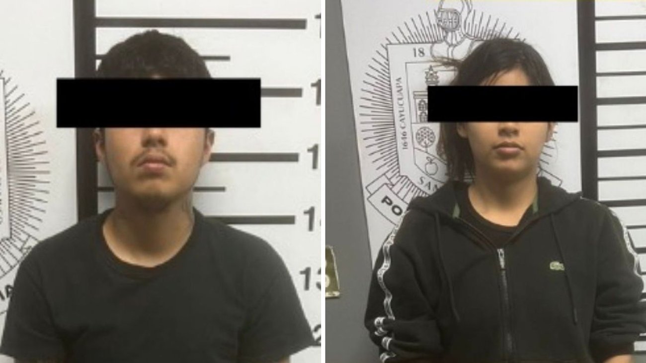 Capturan a pareja que ofrecía droga abordo de un auto