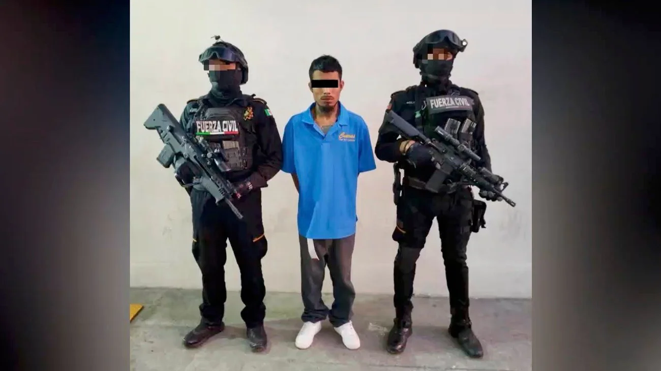 Capturan en García a presunto integrante de grupo delictivo