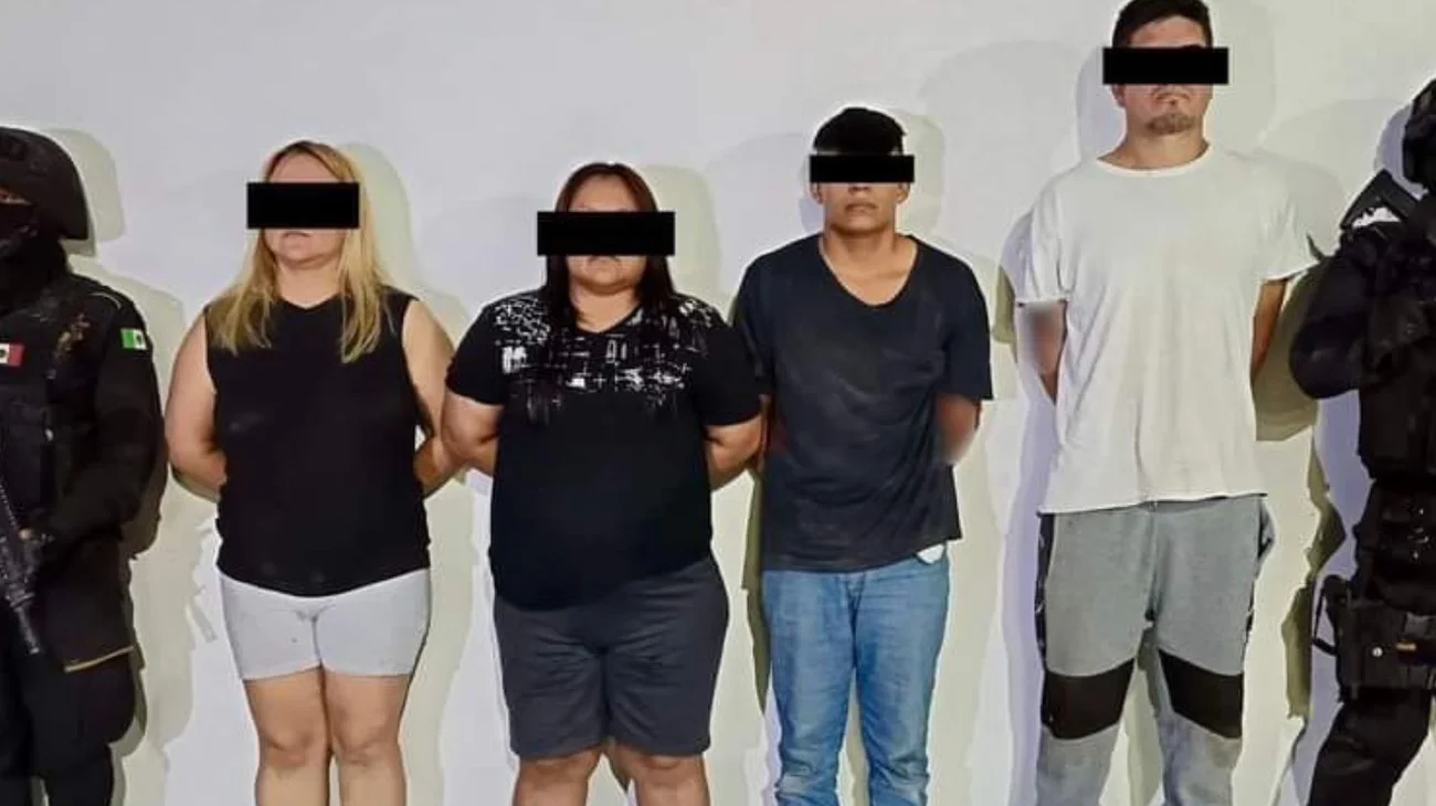 Detienen a 4 personas con drogas y armas en Los Ramones, NL
