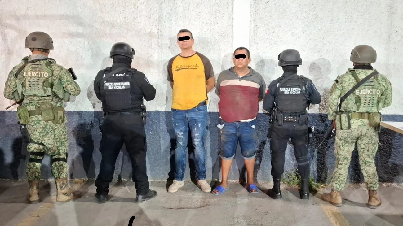 Capturan a tres delincuentes armados en San Nicolás