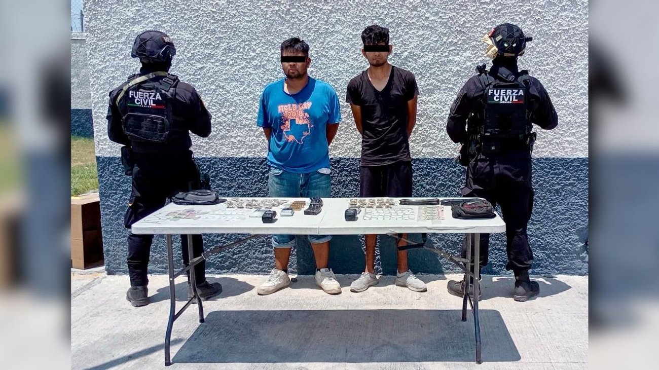 Detienen a dos presuntos generadores violencia en Zuazua