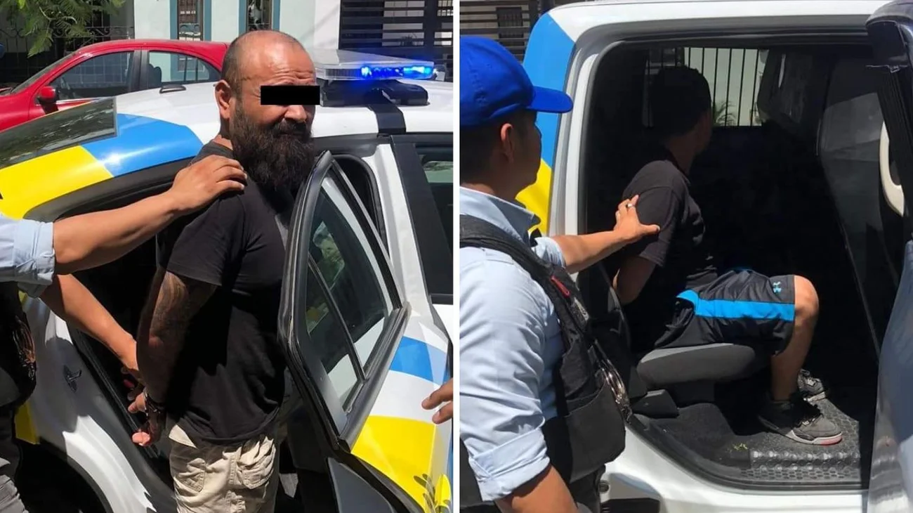 Intentan robar auto a conductor y son detenidos en Monterrey