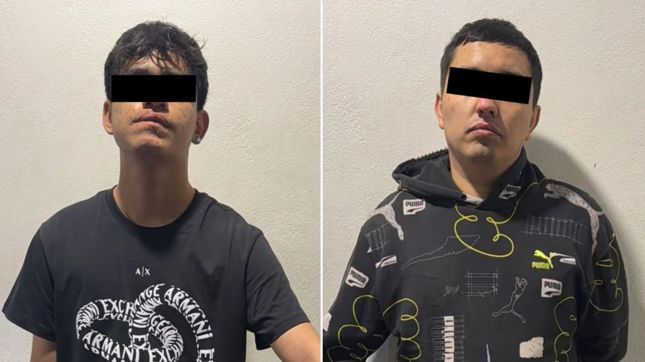 Capturan a dos hombres tras robo a negocio en Guadalupe