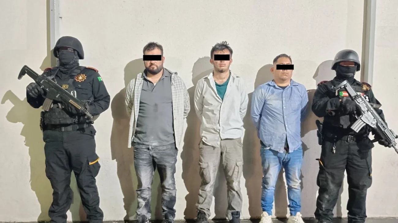 Frustra Fuerza Civil asalto con violencia y detiene a 3