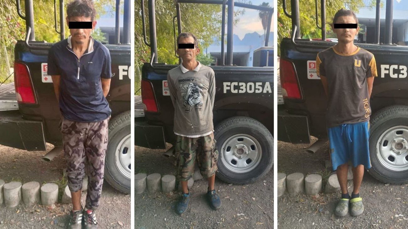 Detienen a tres por provocar incendio en San Bernabé