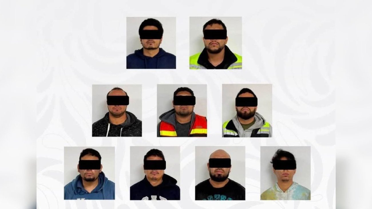Detienen a nueve por presunto robo a transportistas en San Luis