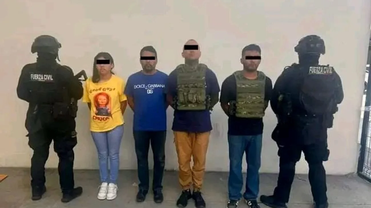 Detienen a 4 personas por portación ilegal de armas y drogas