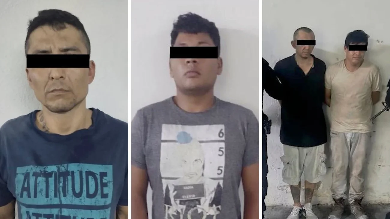 Detienen a 4 con droga durante operativos en Santa Catarina