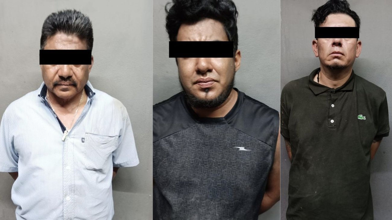 Detenidos tres hombres por realizar disparos en Apodaca