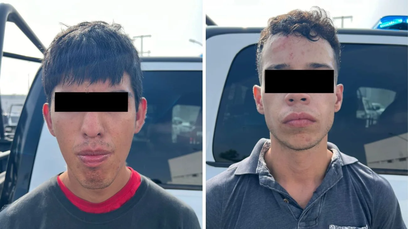 Detienen a dos en plena transacción de droga en Guadalupe