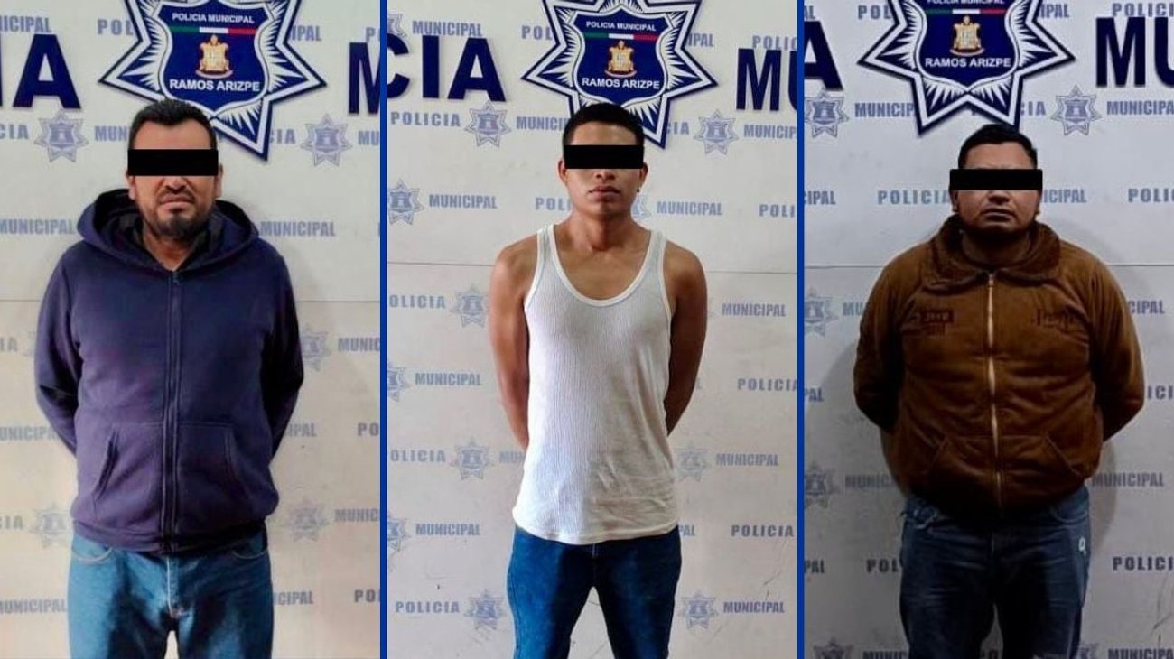 Policía de Ramos Arizpe detiene a varios por violencia familiar