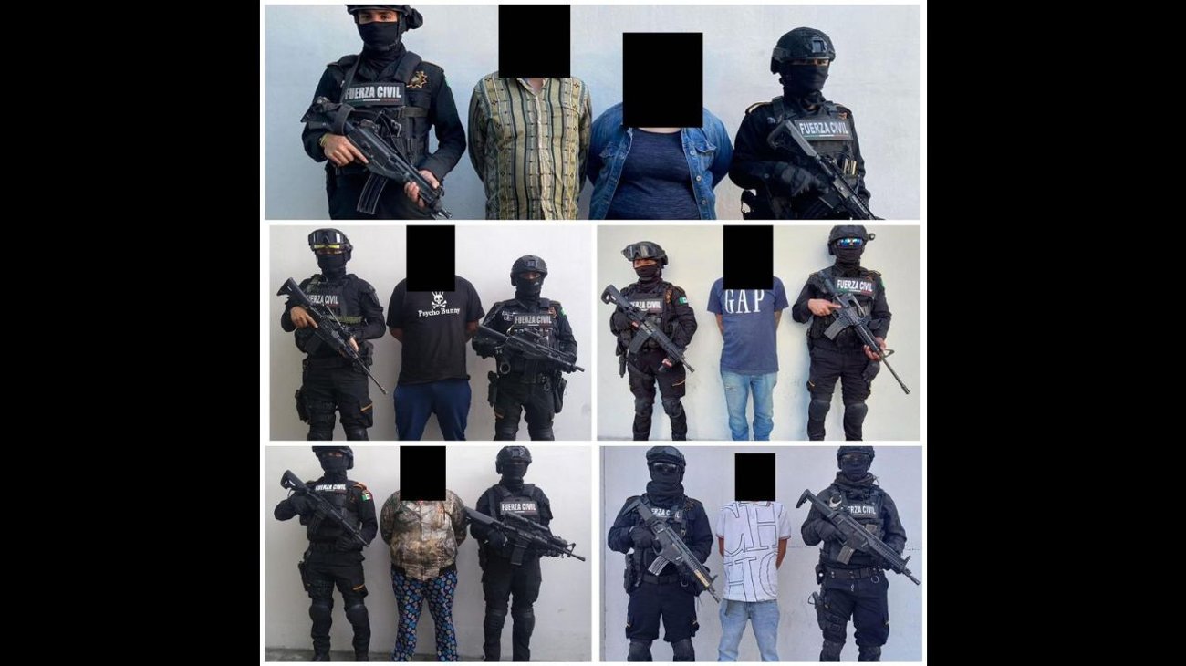 Caen 6 integrantes de cartel en operativos en Linares