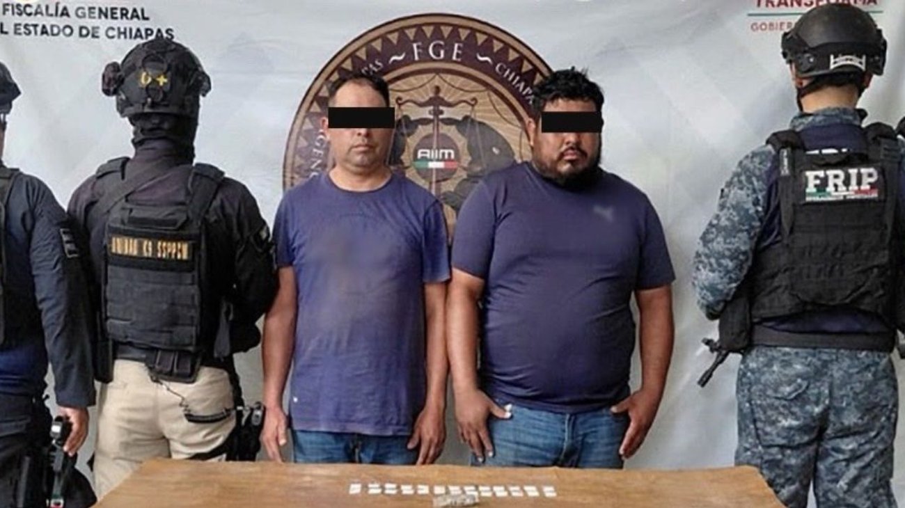 Capturan 57 presuntos delincuentes durante despliegues en Chiapas