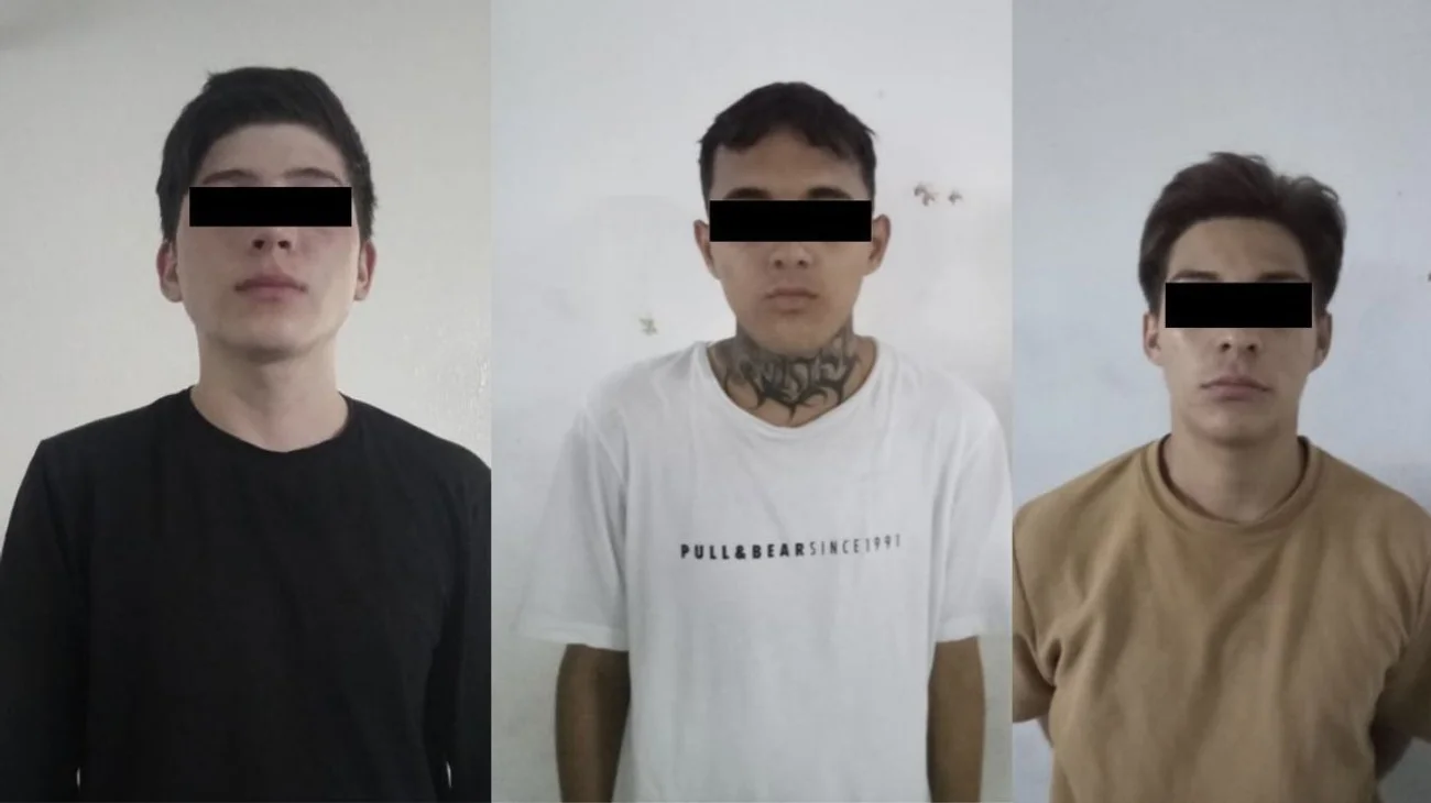 Detienen a 4 jóvenes con arma y drogas en Santa Catarina