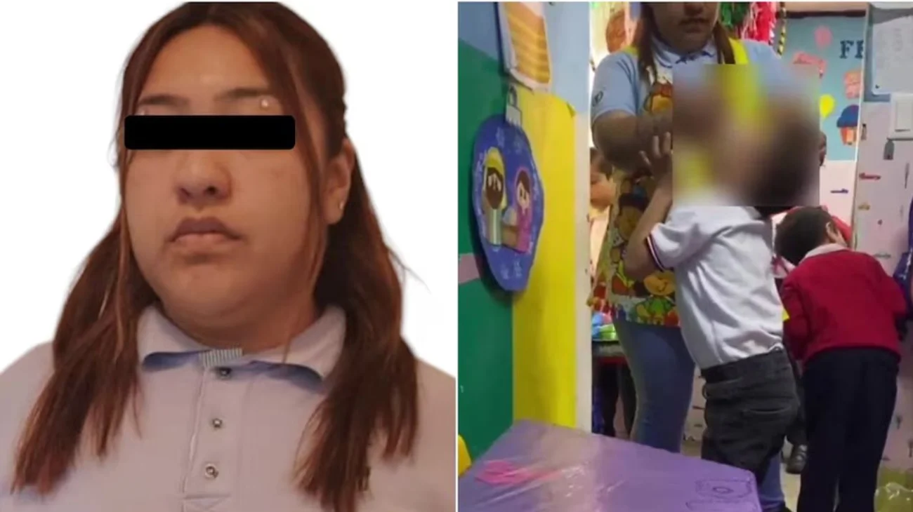 Detienen a maestra por maltrato infantil en Edomex