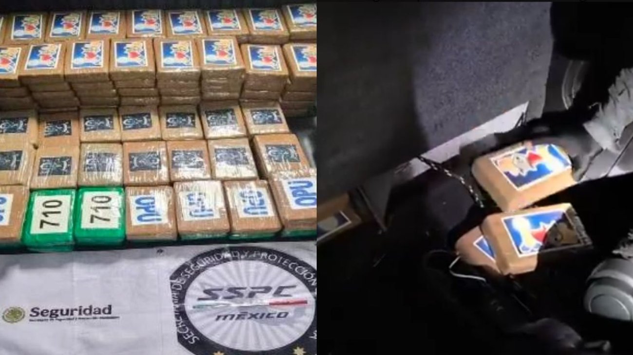 Capturan a conductor con 217 kilos de cocaína ocultos en CDMX