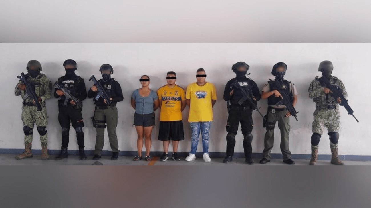Capturan a integrantes del crimen organizado en Escobedo