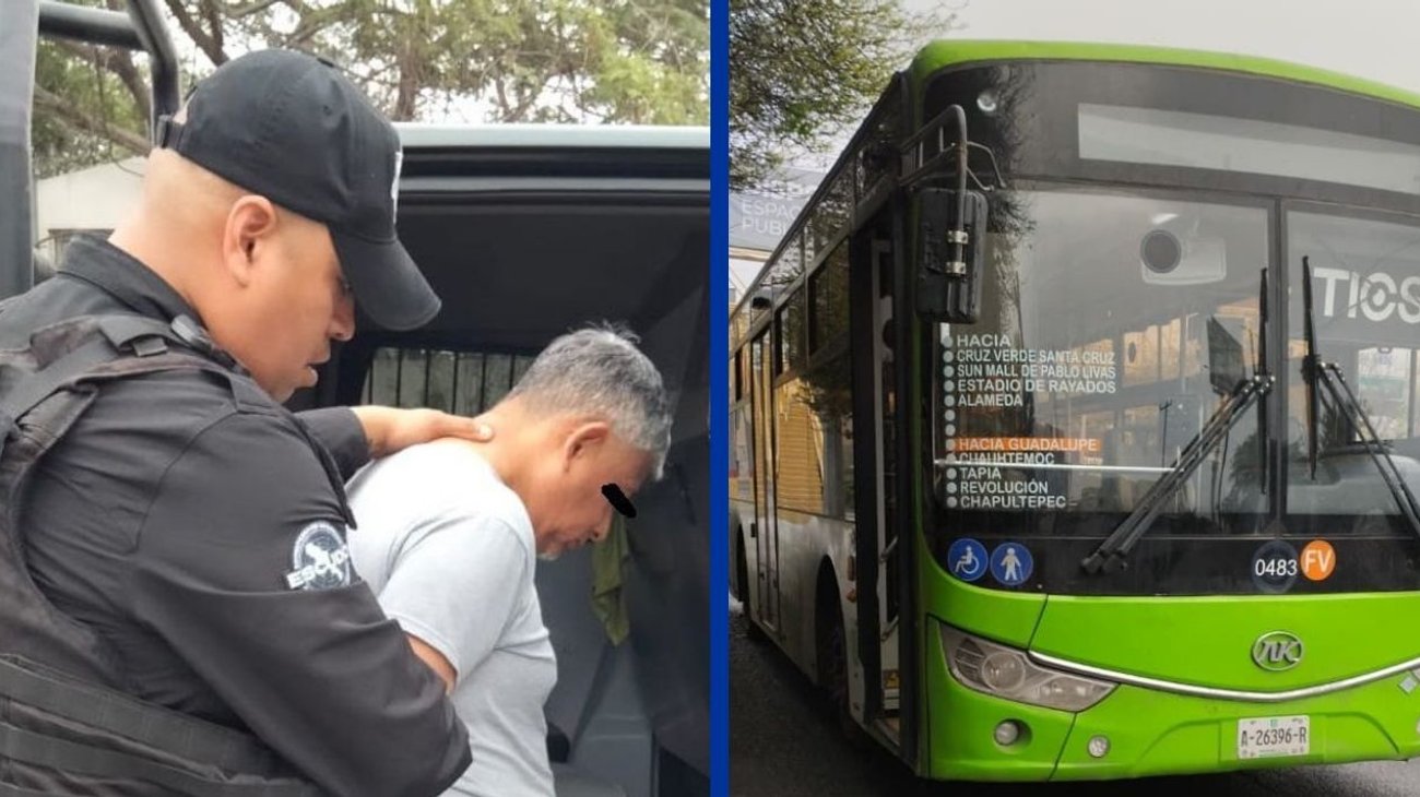 Hombre agrede a chofer de ruta al no bajarlo donde solicitó