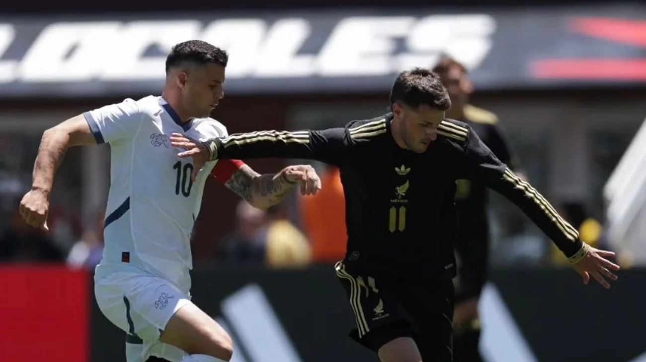 México termina goleado ante Suiza en amistoso previo a Copa Oro