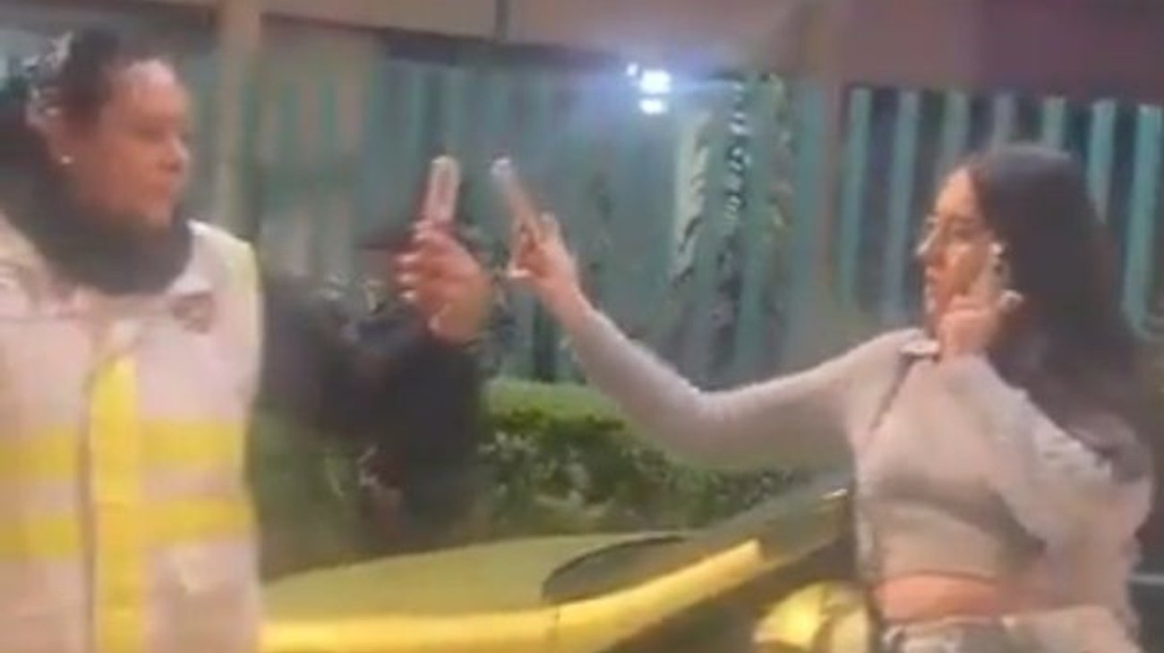 Exhiben a 'Lady Cerda' por insultar a policías en antialcohólica