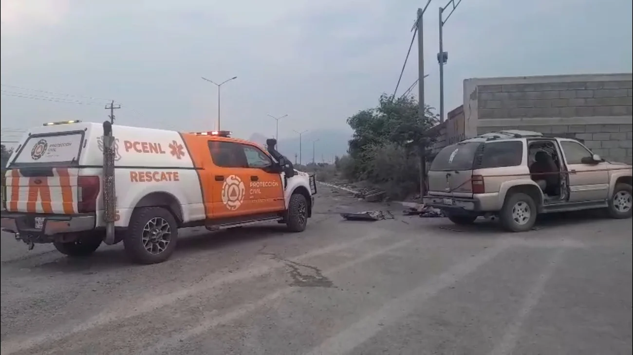 Muere menor de 4 años tras choque en Escobedo