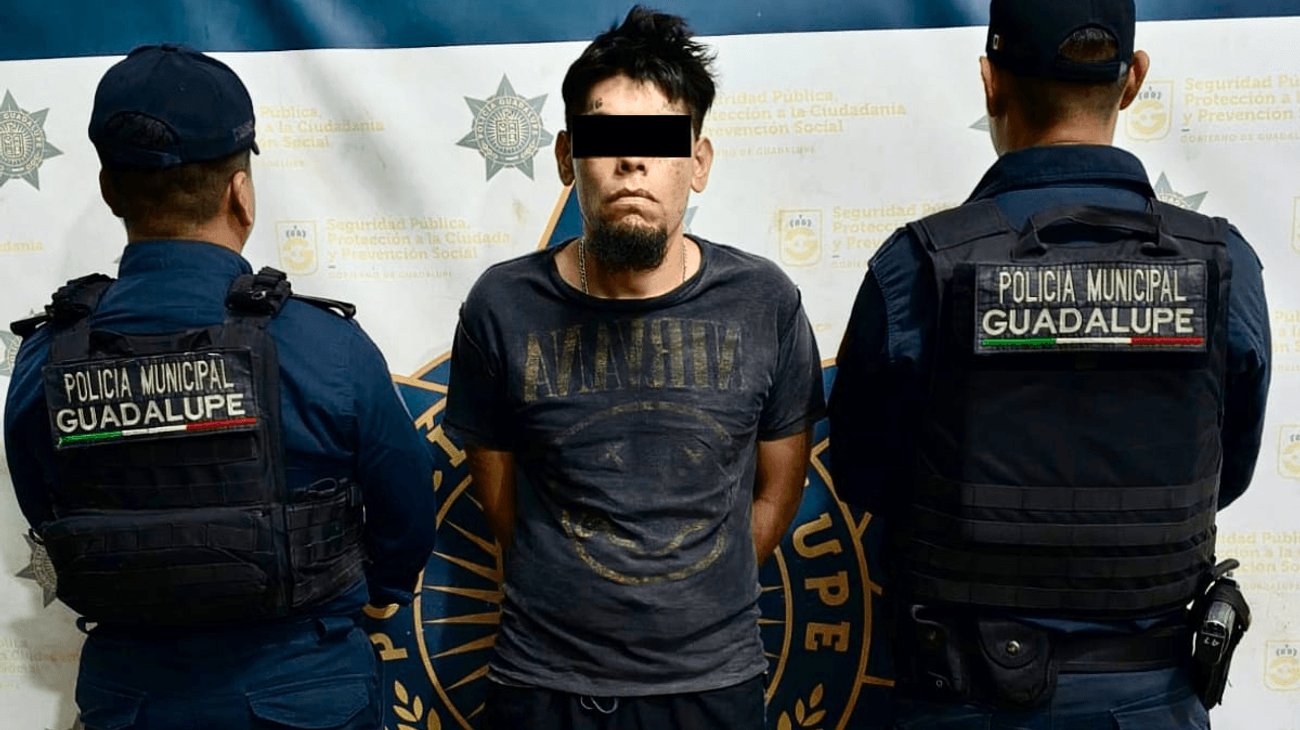 Detienen a presunto distribuidor de droga en colonia La Silla