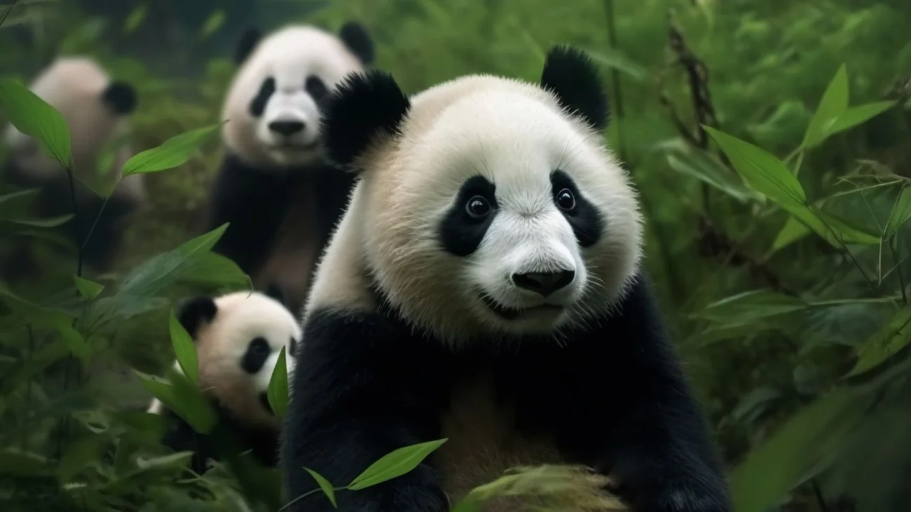 Trasladan a dos pandas gigantes de China a Washington