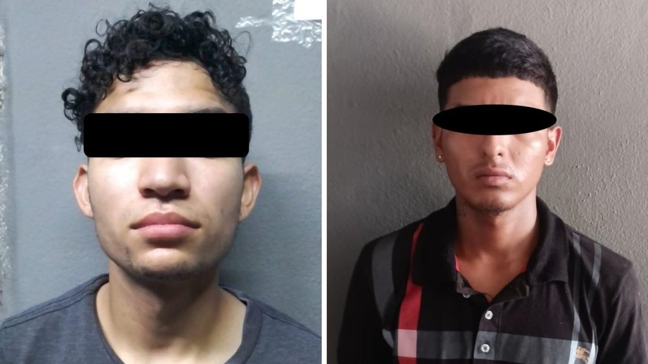 Detienen a dos hombres por presunto narcomenudeo