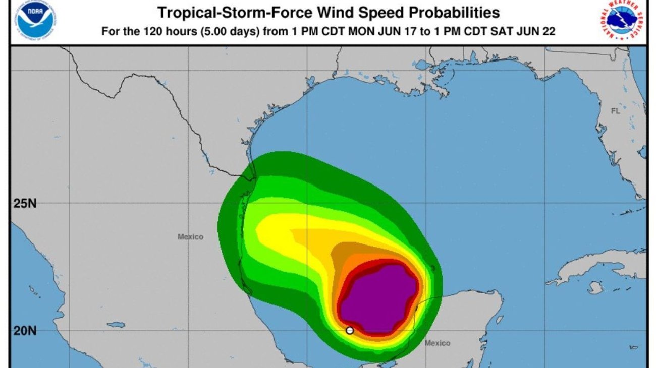 ¿Por qué aún no tiene nombre el potencial ciclón tropical?