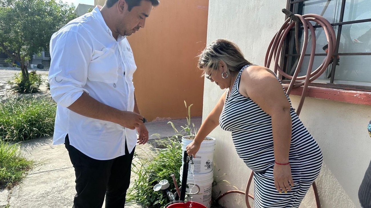 Afirma Nava que agua sólo ha llegado al 50% de los hogares