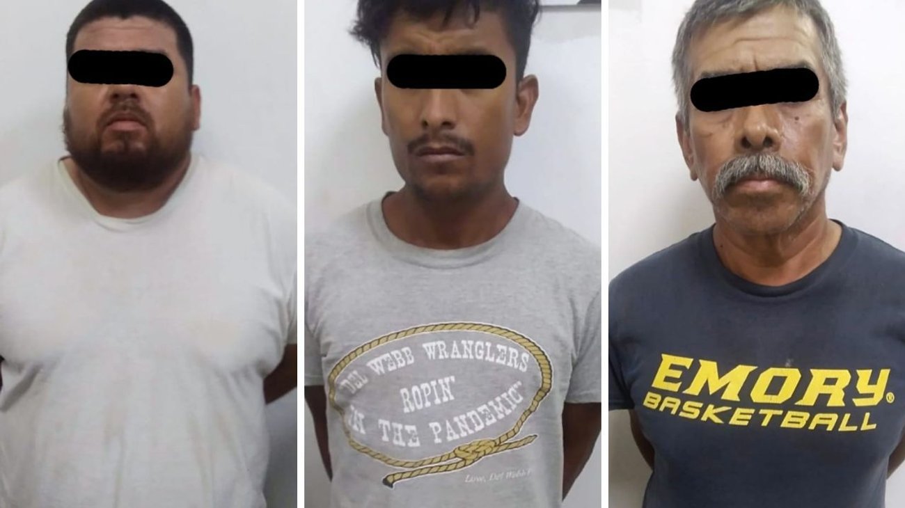 Detienen a tres hombres que portaban marihuana