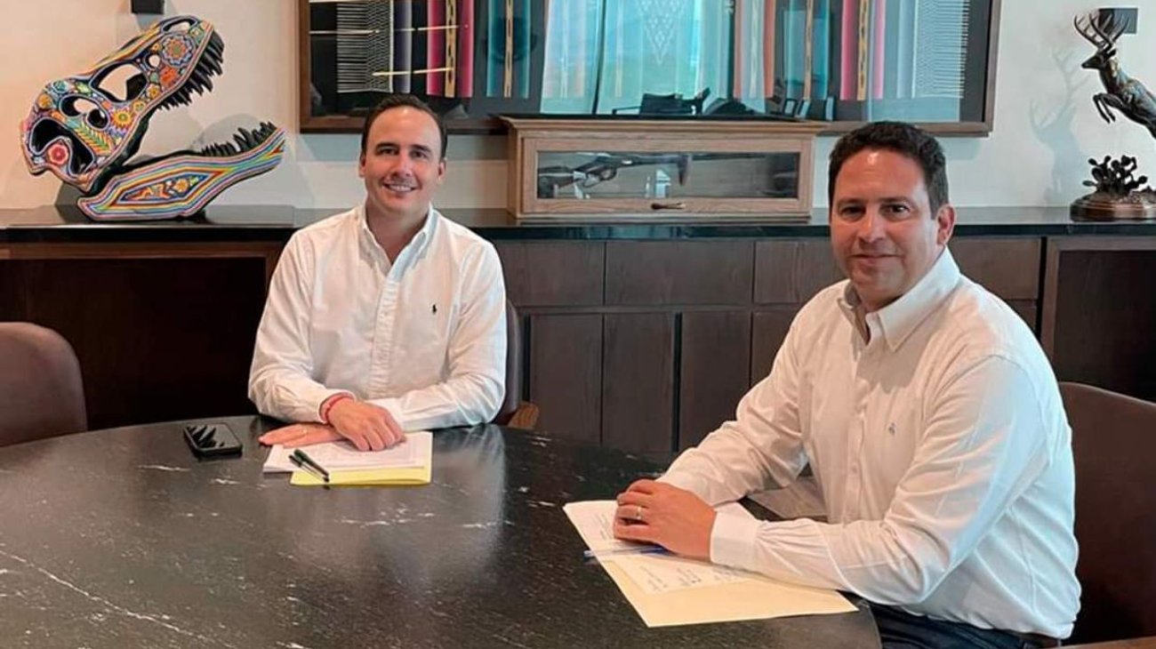 Se reúne gobernador con alcalde electo de Saltillo