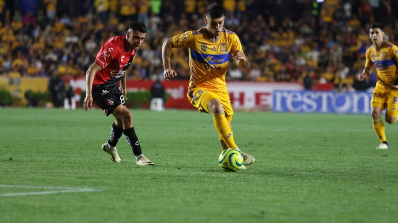 Tigres no pudo con el Atlas en el Volcán; empatan 1-1