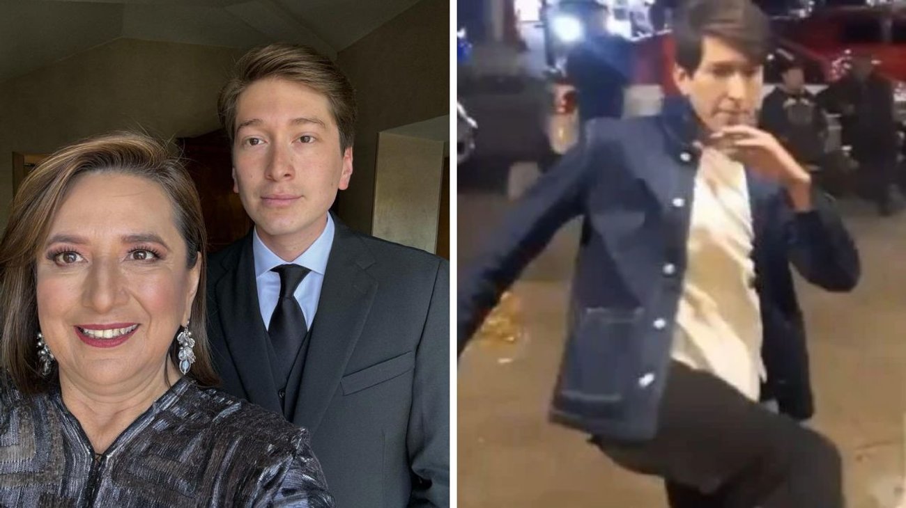 Captan a hijo de Xóchitl Gálvez peleándose en antro