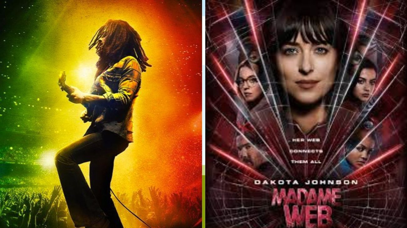Lidera en taquilla 'Bob Marley' y desilusiona 'Madame Web'