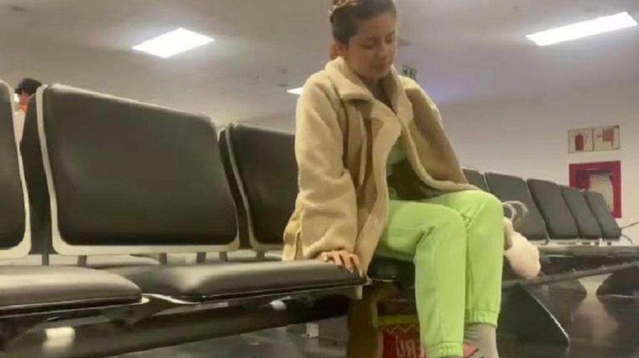 Venezolana vive desde hace más de 40 días en aeropuerto