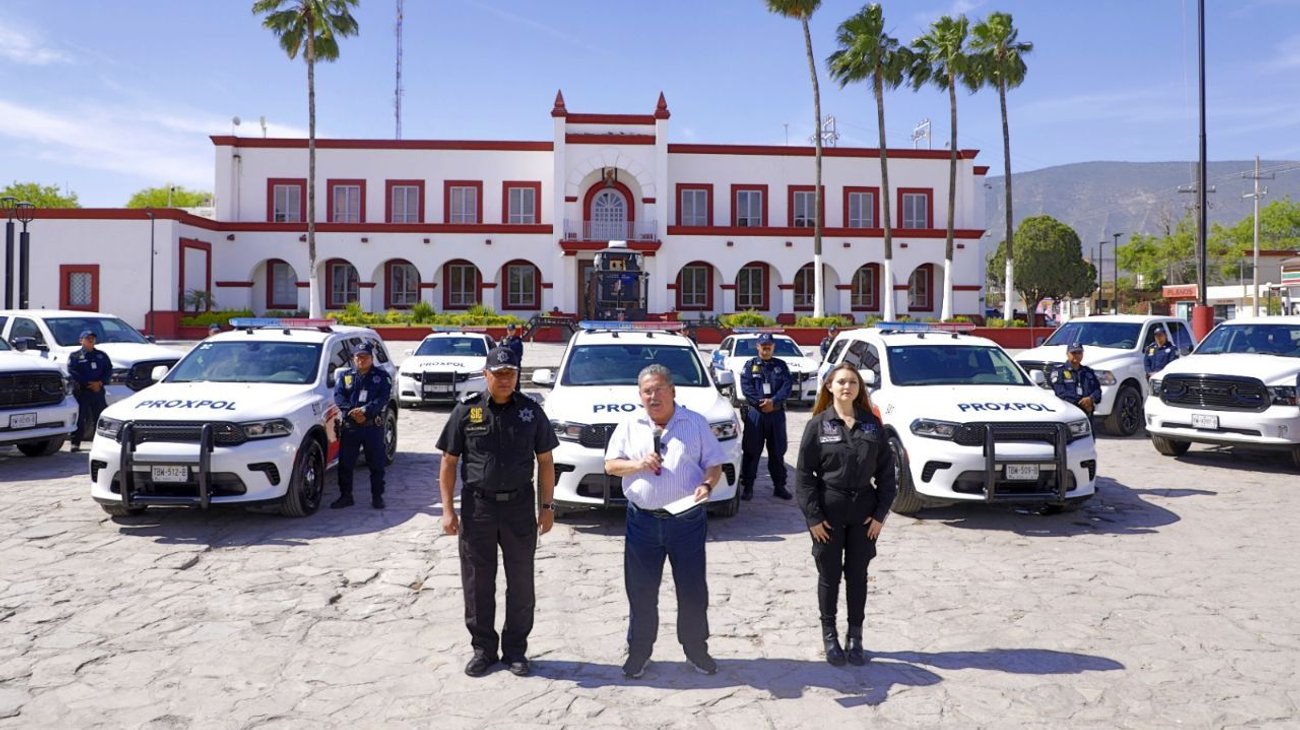 Refuerza Escobedo a Proxpol con unidades de alta tecnología