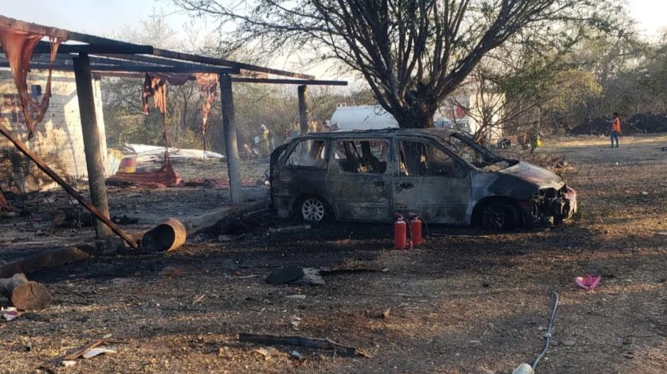 Explosión de polvorín deja 5 muertos y un herido en Jalisco