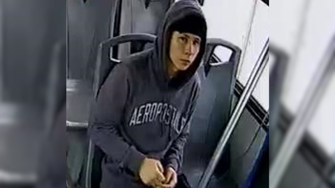 Cámaras captan a hombre que robó en un camión Ruta 160