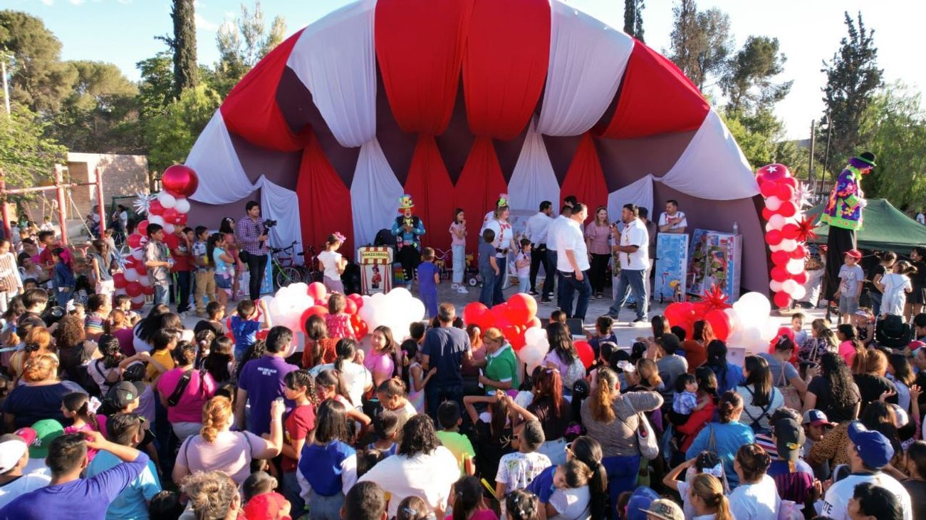 Celebran a la niñez de Ramos Arizpe con el 'Circo DIF 2024'
