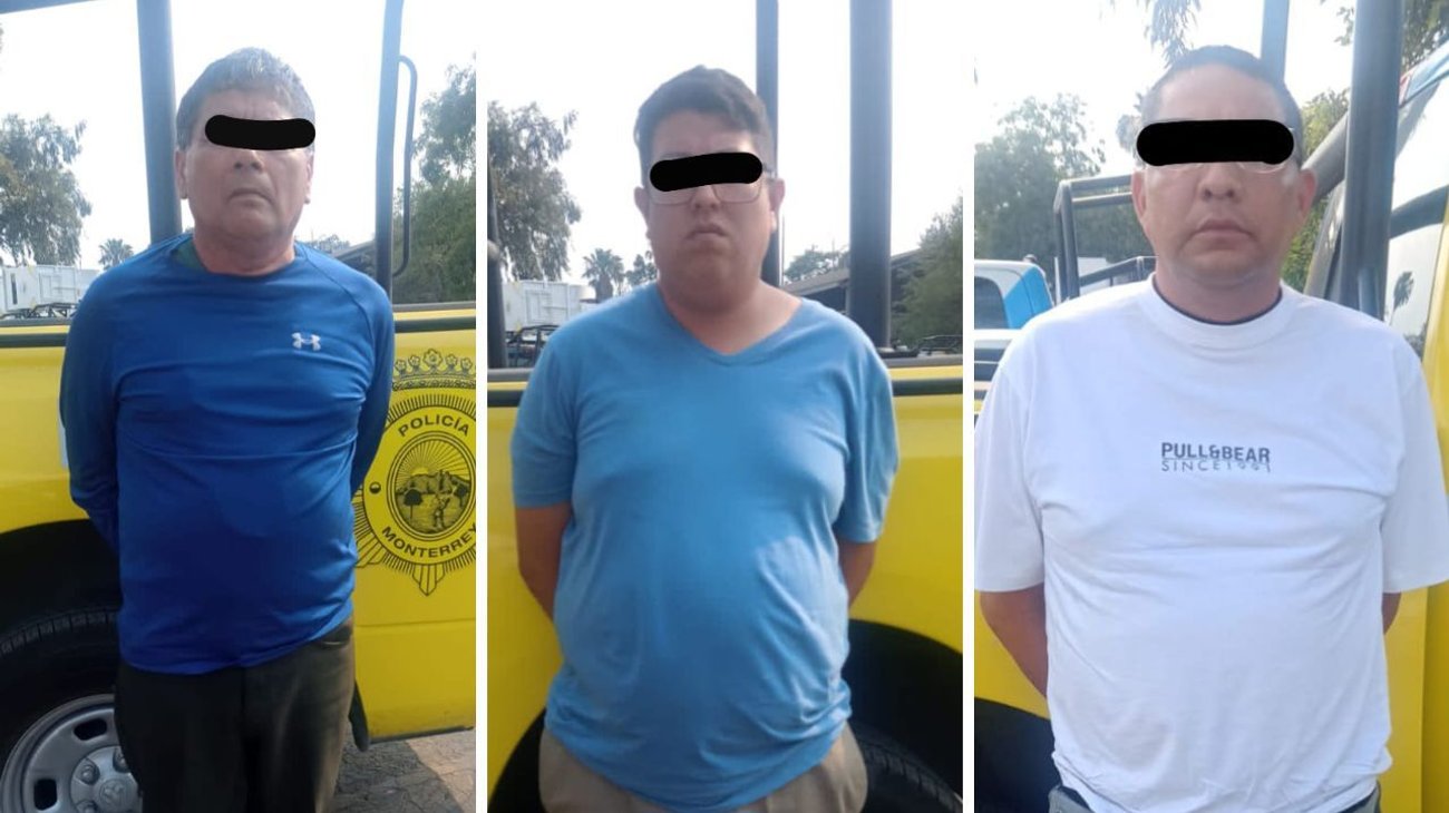 Caen en Monterrey sujetos que asaltaron en Saltillo