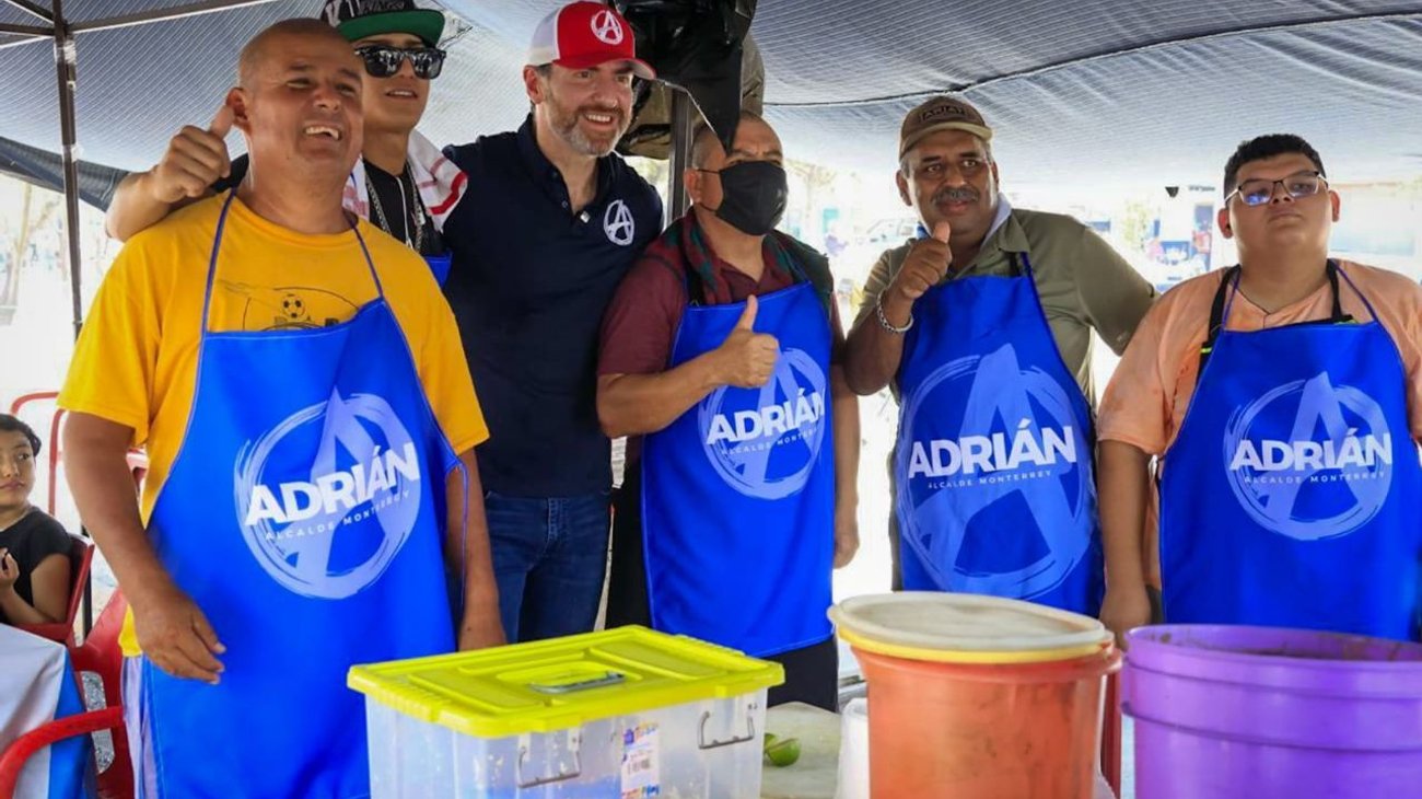 Realizan aliados 'Macro invasión' a favor de Adrián
