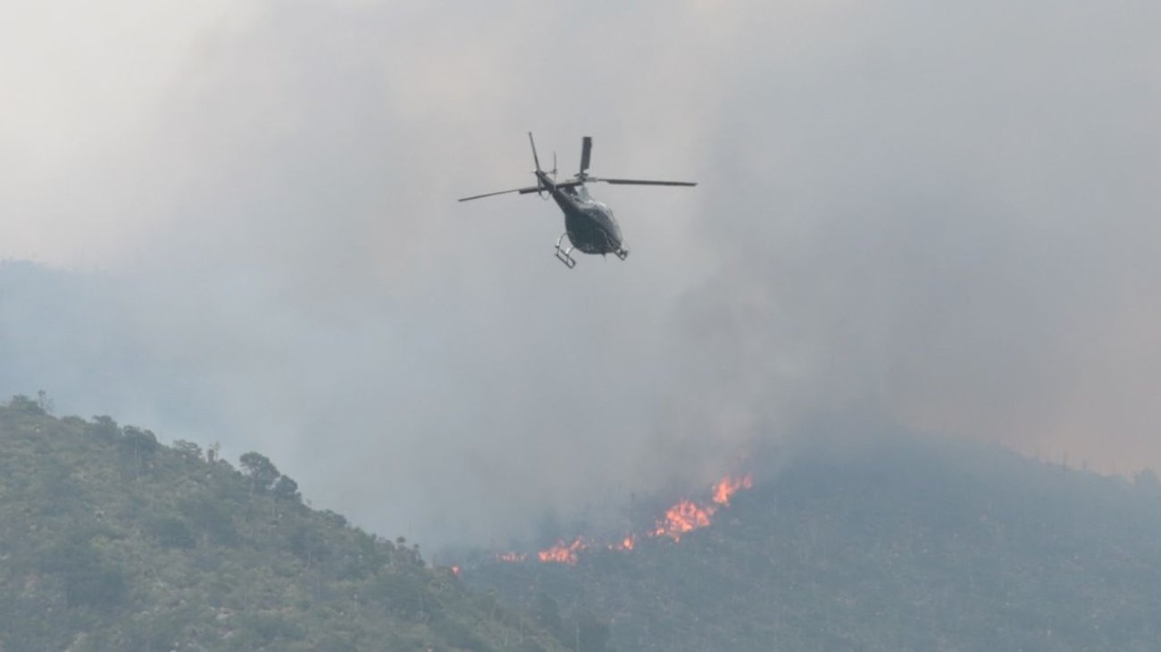 Incendio en Jagüey de Ferniza bajo control en un 40%