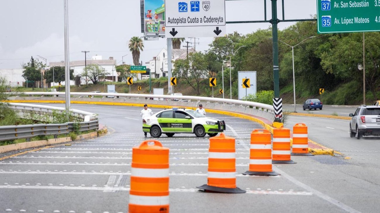 Cierra Guadalupe carriles exprés y viaducto por daños