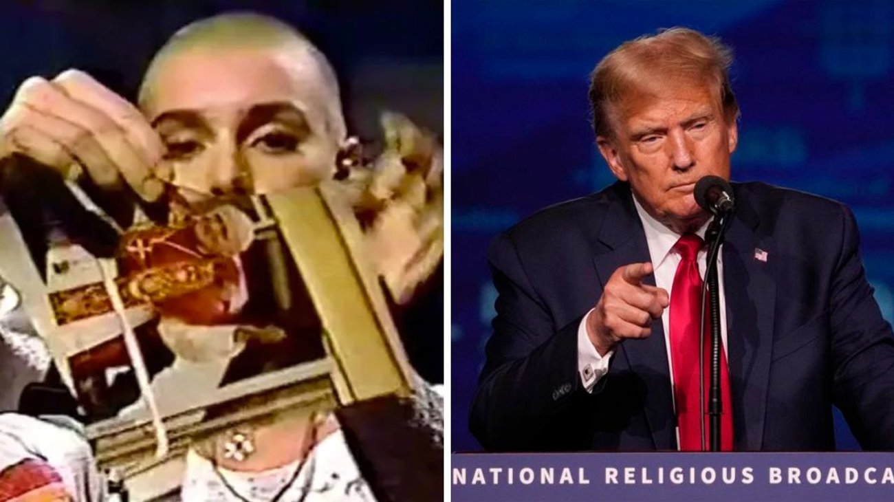 Exigen a Trump dejar de usar la música de Sinéad O'Connor