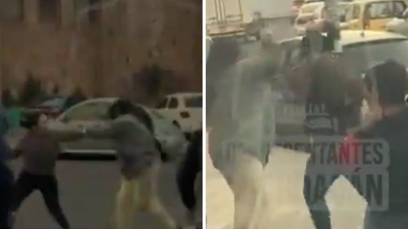 Pelean mujeres por termo de Starbucks en Michoacán