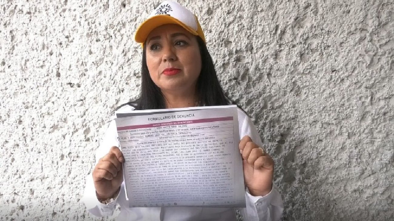 Candidata del PRD denuncia presunto desvío de recursos